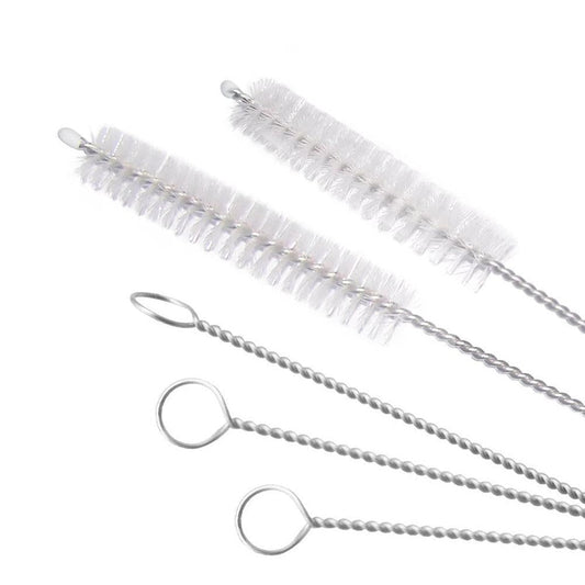 Stainless Steel Straw Cleaning Brush – 23mm Flexible Pipe Cleaner (1 Pc)