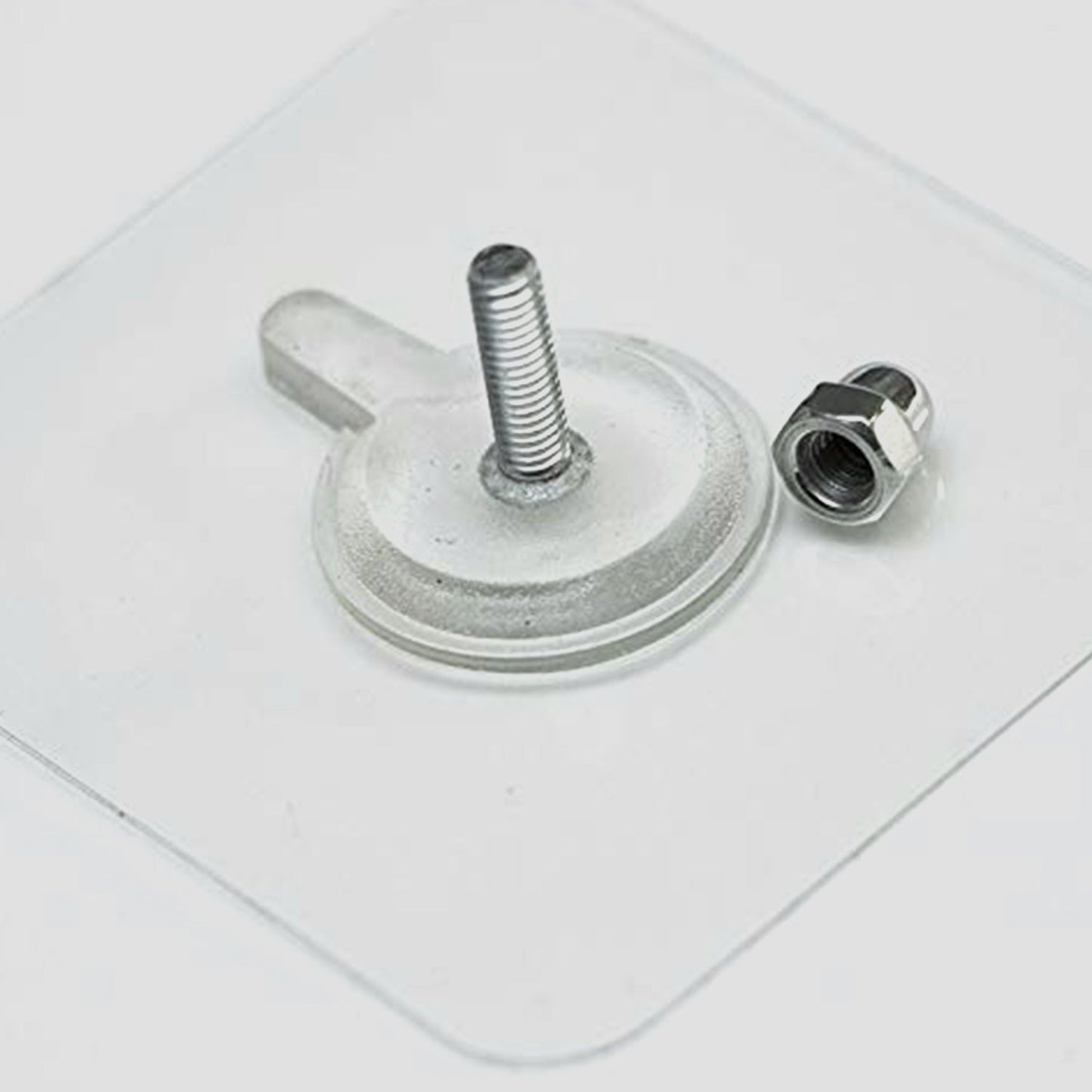 Adhesive Screw Wall Hook for Home & Office Hanging - Pack of 10