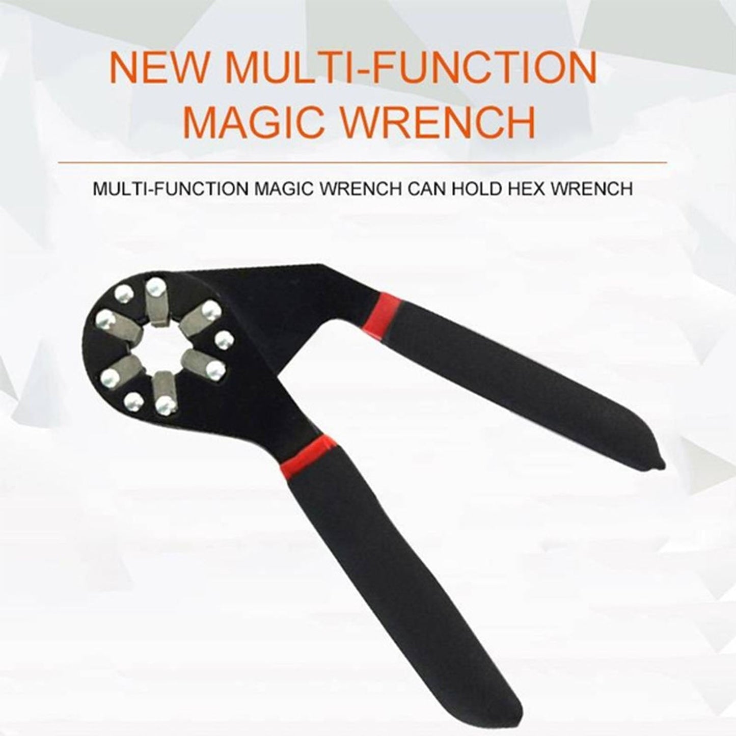 Multi-Function Adjustable Hexagon Bionic Wrench Tool for Household Repairs