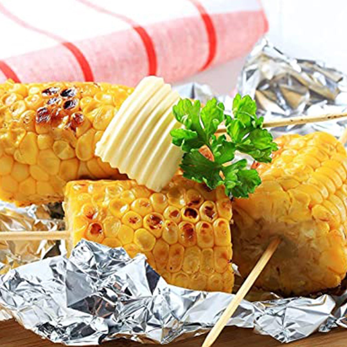 Heavy Duty Aluminum Foil Roll for Baking & Grilling – 5m x 300mm