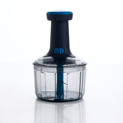 Ganesh Bingo Lock-Unlock Push Chopper, 725ml – Manual & Dishwasher Safe