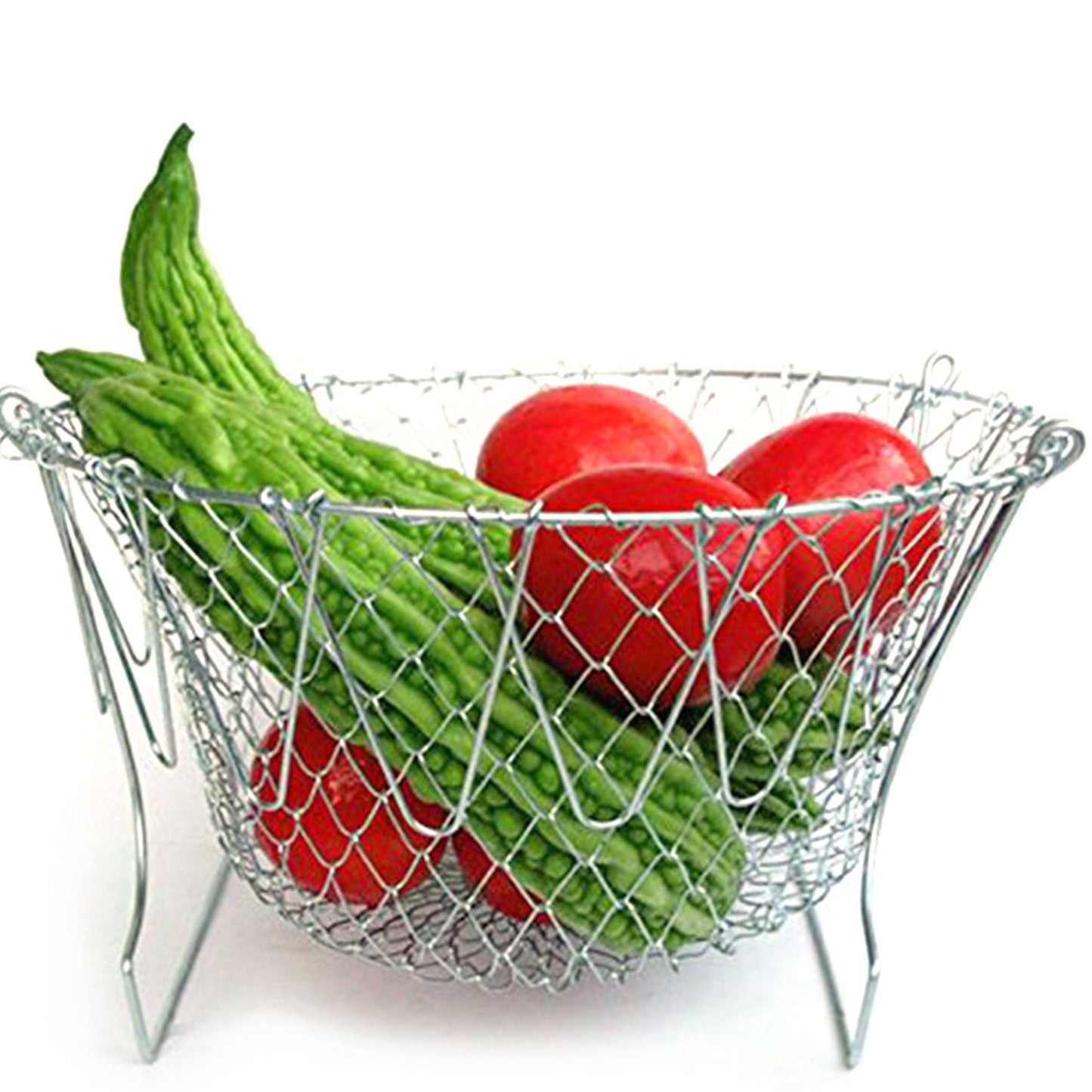 Foldable Strainer Chef Basket – 12-in-1 Kitchen Tool