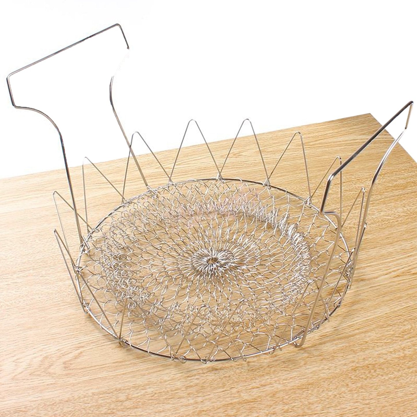 Foldable Strainer Chef Basket – 12-in-1 Kitchen Tool