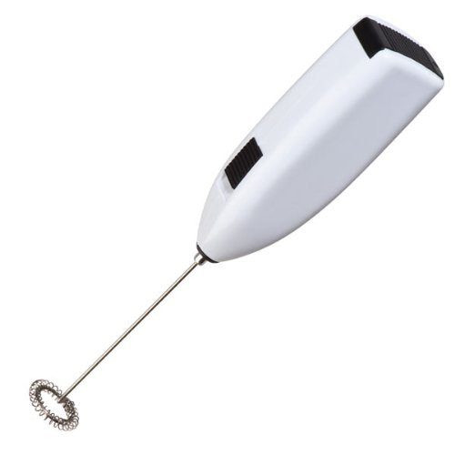 Electric Handheld Milk Frother – Mini Coffee Whisk & Drink Mixer