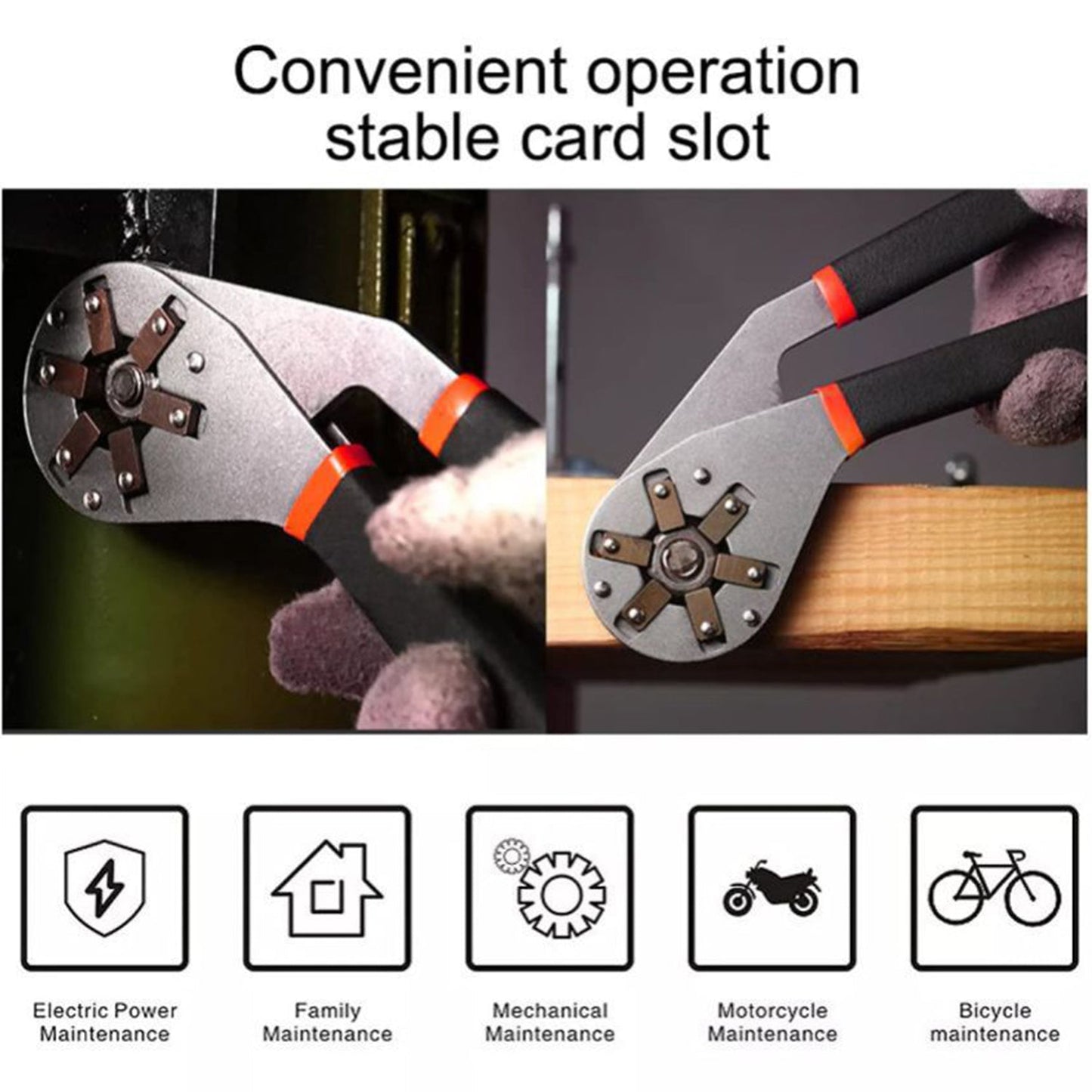 Multi-Function Adjustable Hexagon Bionic Wrench Tool for Household Repairs
