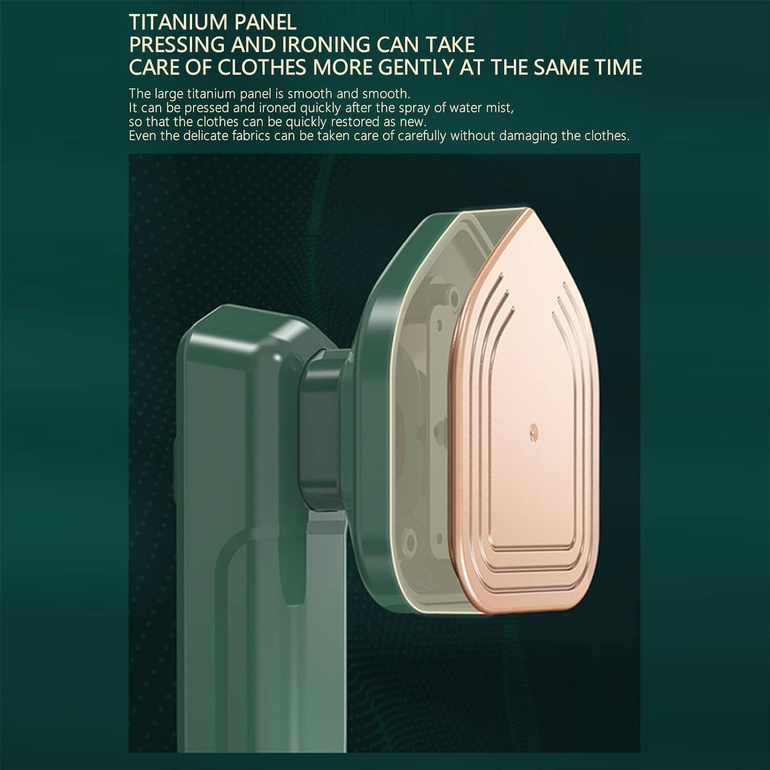 2-in-1 Mini Steam Iron & Garment Steamer – Portable & Travel-Friendly