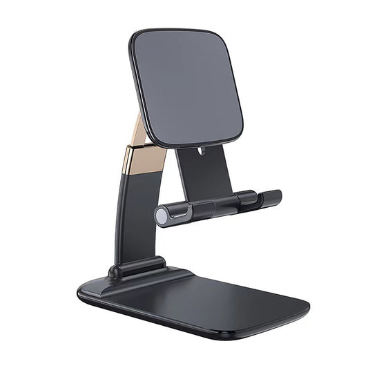 Phone Holder for Table, Foldable Universal Non-Slip Mobile Desk Stand for all Smartphones