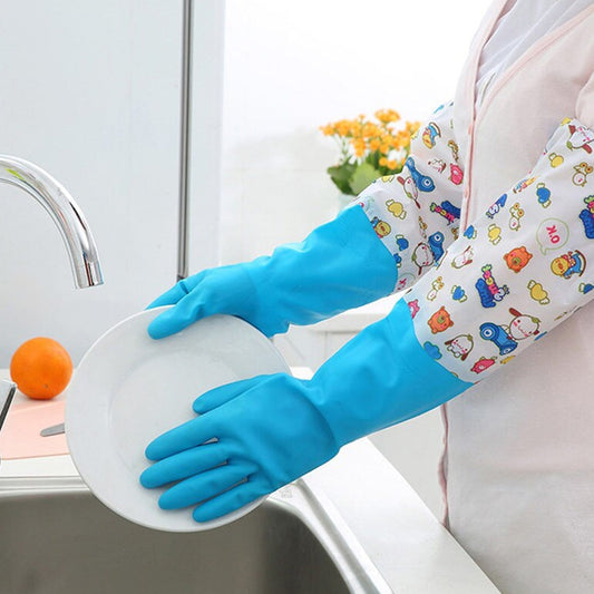 Large Blue Multipurpose Gloves – Washing, Gardening & Cleaning - Set of 2 Pairs