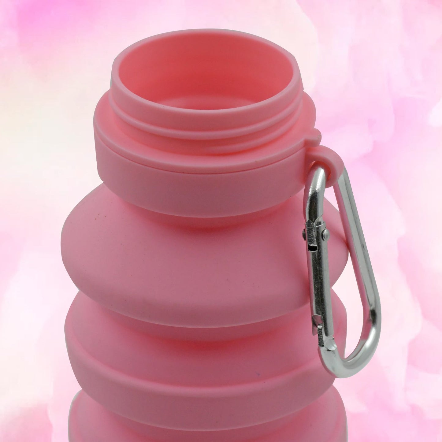Foldable Silicone Water Bottle – Leak-Proof, Portable, Reusable for Travel, Gym & Outdoor (1 Pc / 24 cm Foldable)