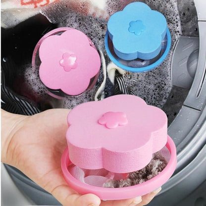Washing Machine Floating Lint Mesh Filter Bag for Hair & Debris Removal
