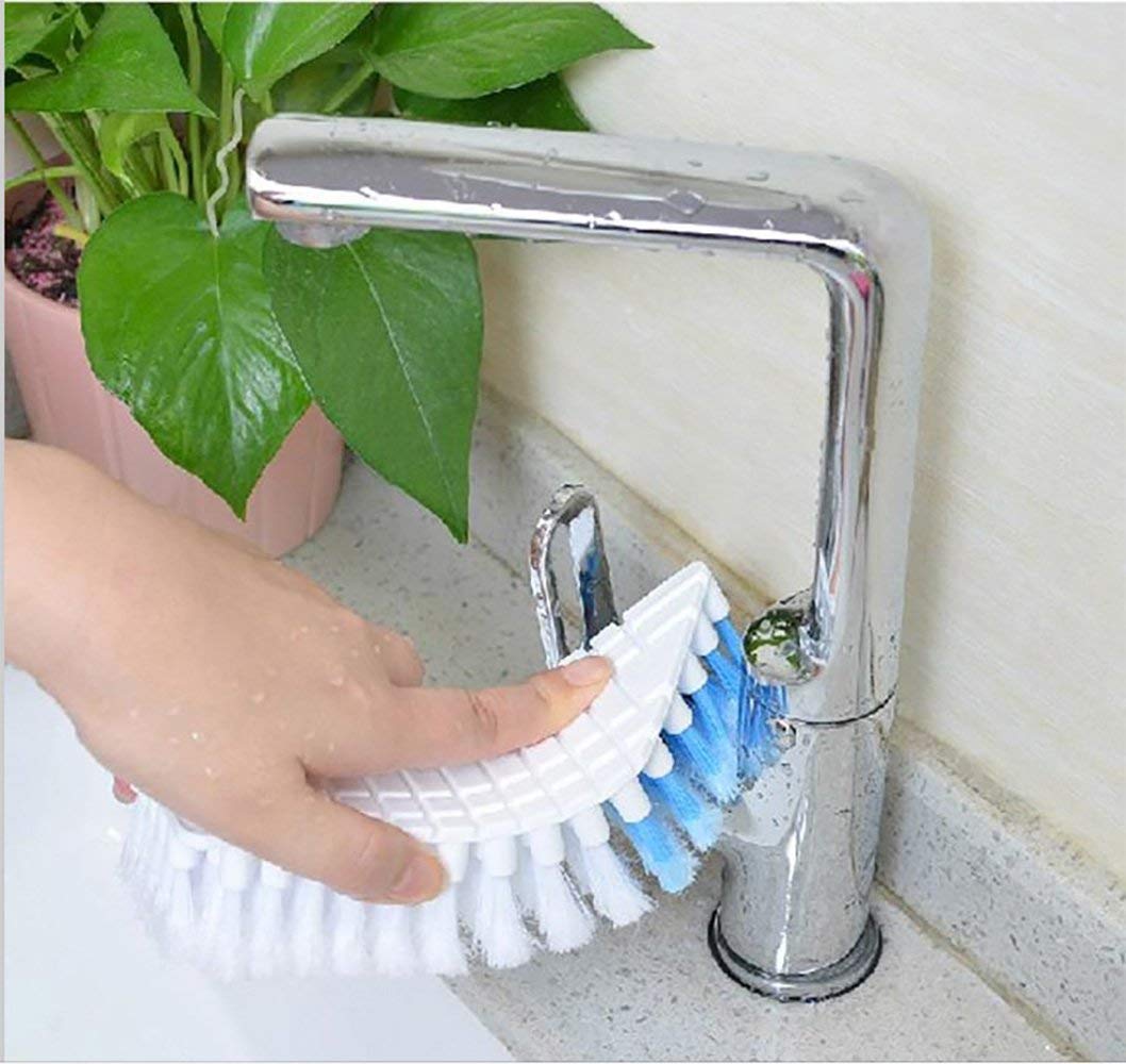 Flexible Plastic Cleaning Brush for Kitchen, Bathroom & Home Use
