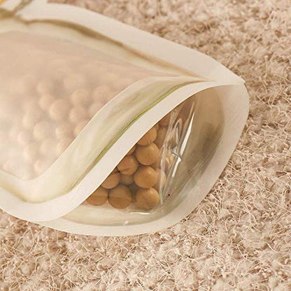 Reusable Airtight Mason Jar Zipper Storage Bag – 150ml Food Pouch (1 Pc)