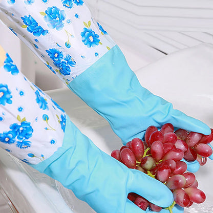 Large Blue Multipurpose Gloves – Washing, Gardening & Cleaning - Set of 2 Pairs