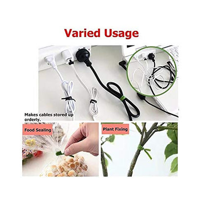 Plastic Twist Tie Wire Spool With Cutter For Garden & Plant – 50m