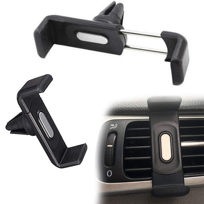 Universal Car Air Vent Mount – 360° Rotating Phone Holder Cradle