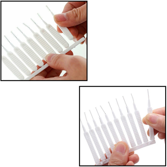 10-Piece Anti-Clog Shower Nozzle Cleaning Brush – Reusable & Multifunctional