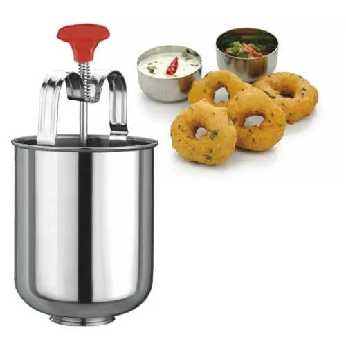 Stainless Steel Medu Vada & Donut Maker for Perfect Shape
