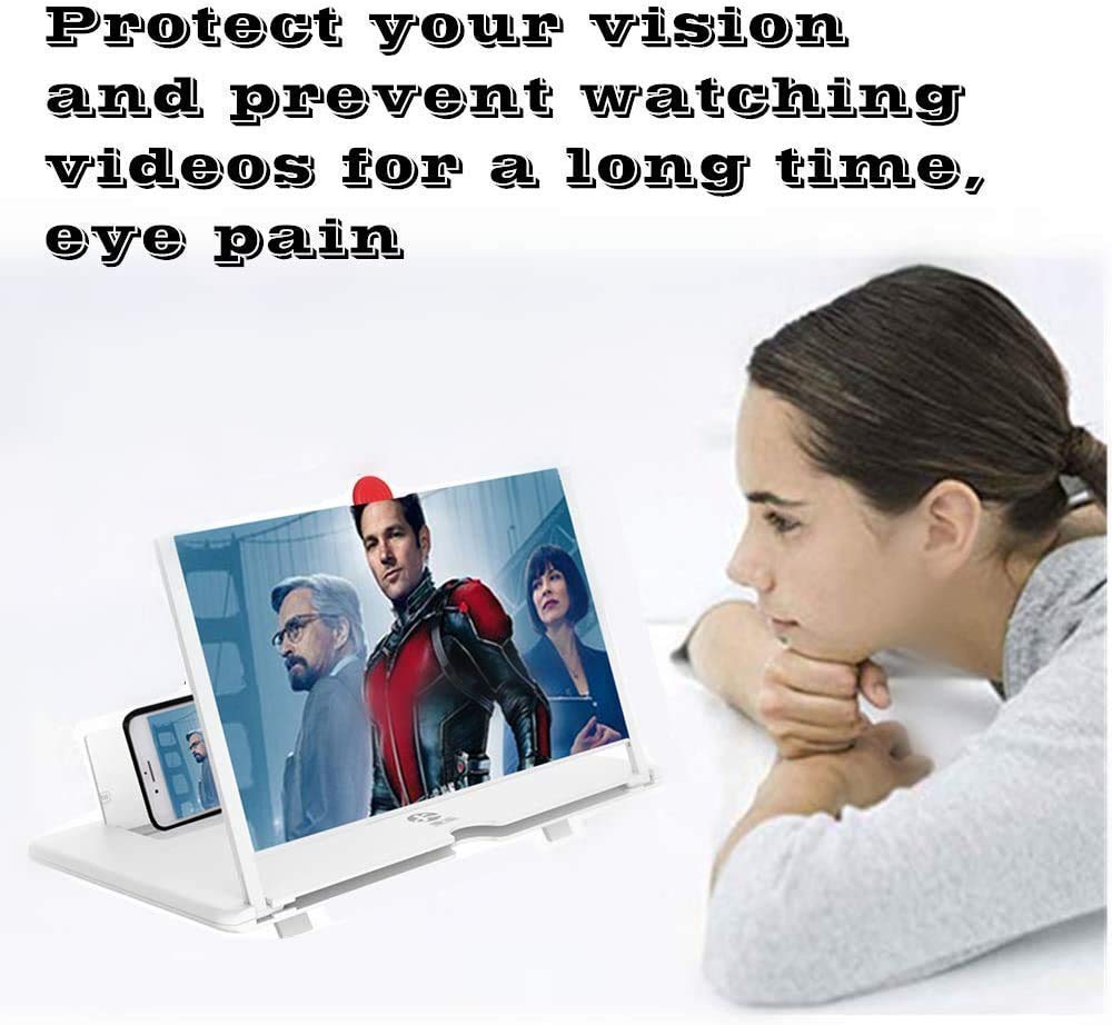 HD Mobile Phone Screen Magnifier – 3D Video Amplifier & Eye Protection