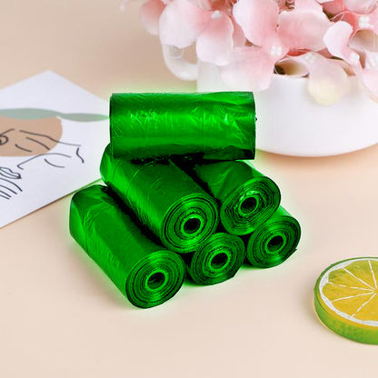 Eco-Friendly Garbage Bags Roll – 24x32" Green (Biodegradable) - Pack of 3 Rolls