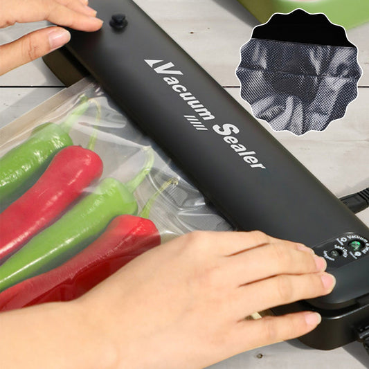 One-Touch Automatic Vacuum Sealing Machine for Dry & Moist Food | Powerful -60kPa Suction