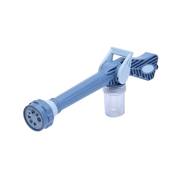 Jet Water Cannon 8-in-1 Spray Gun with Soap Dispenser – Multi-Function Hose Nozzle