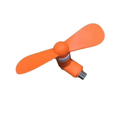 Mini USB Fan with MicroUSB Port – Portable Personal Fan for Instant Cooling