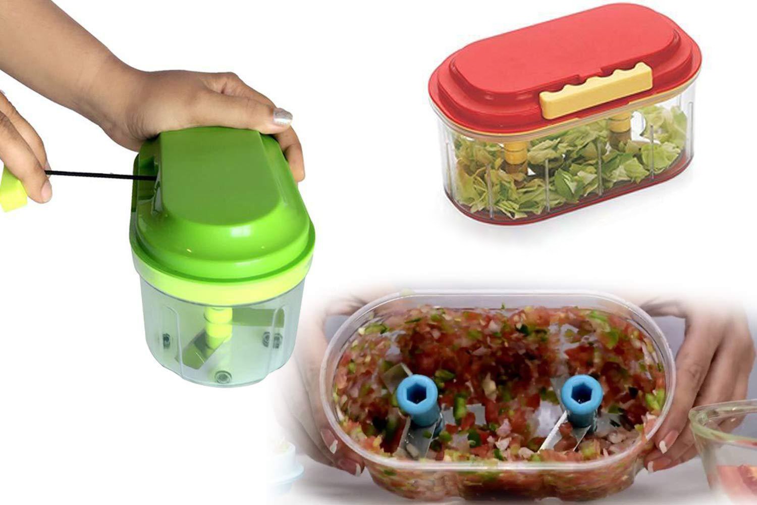 Quick & Handy Manual Vegetable Chopper (1000ML)