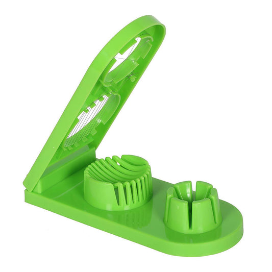 2-in-1 Egg Cutter & Slicer with Stainless Steel Wires