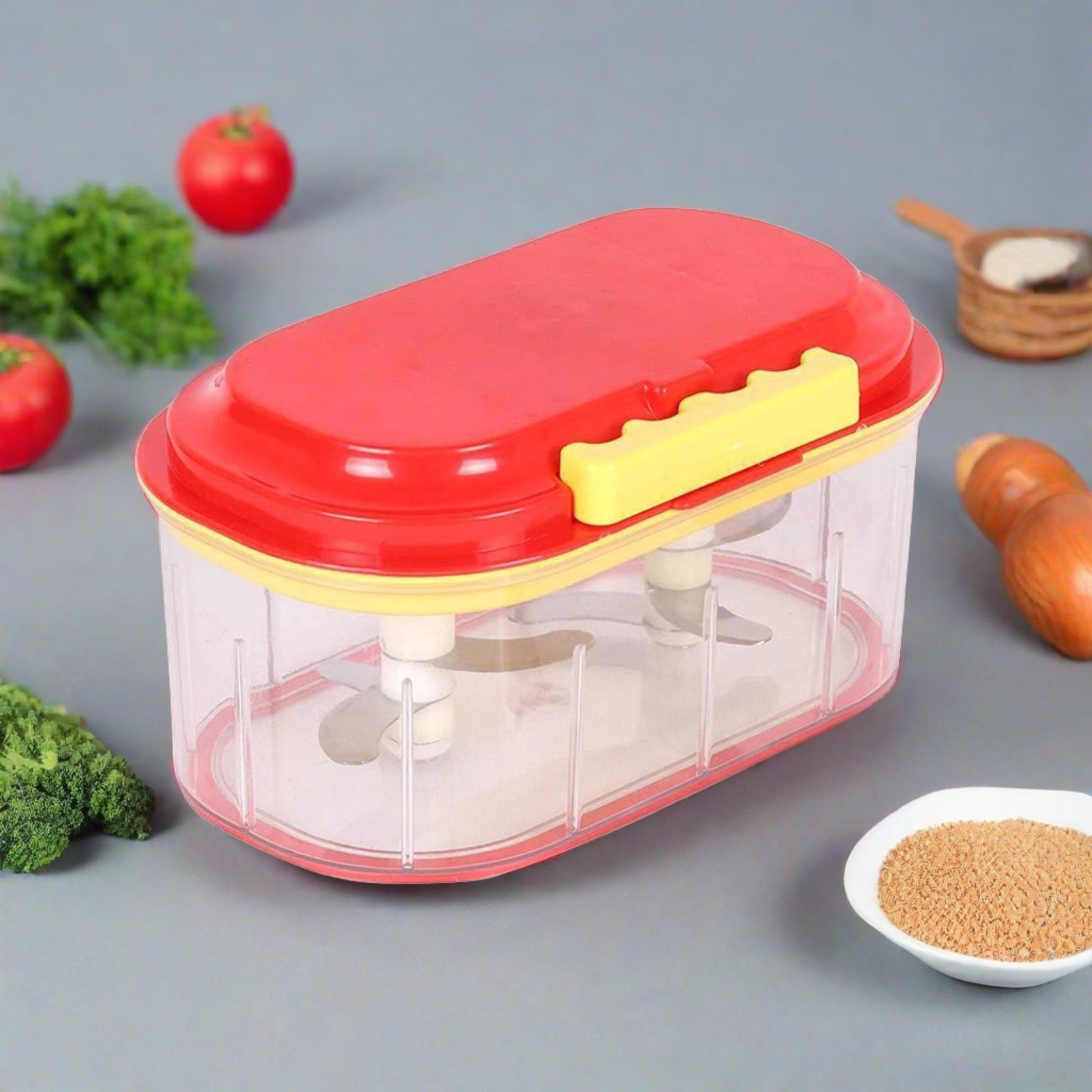 Quick & Handy Manual Vegetable Chopper (1000ML)