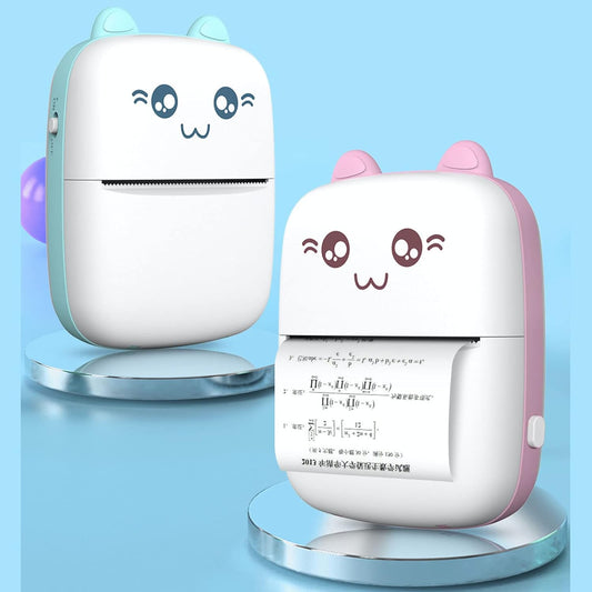 Pocket Mini Bluetooth Thermal Printer – Smart Photo Printer (1 Roll)