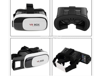 3D VR Box Virtual Reality Glasses Headset for Android & iOS (4.5"–6" Phones)