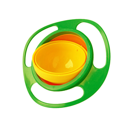Spill-Proof Gyro Bowl – 360° Rotating Toddler Feeding Dish