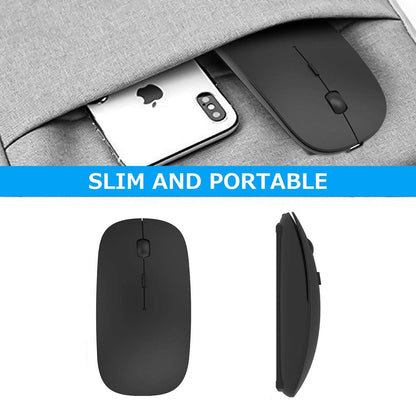 Wireless Mouse – Slim Portable Optical Mouse for Laptop, PC, Mac