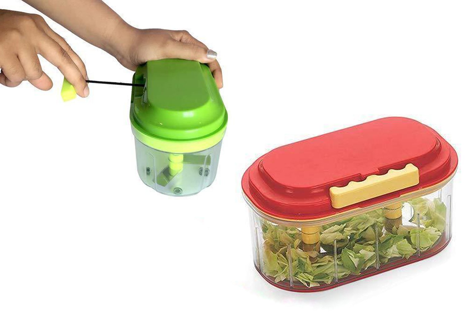 Quick & Handy Manual Vegetable Chopper (1000ML)