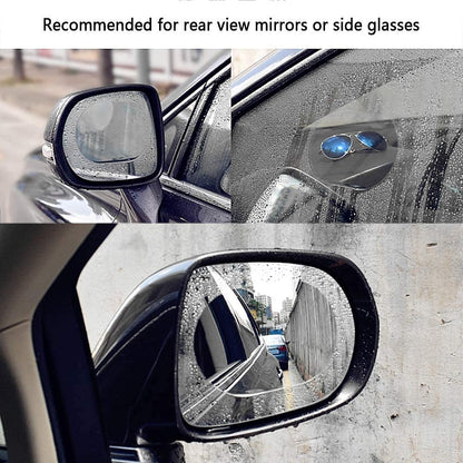 Anti-Fog & Scratch Rearview Mirror Film – HD Clear Sticker (1 pc)