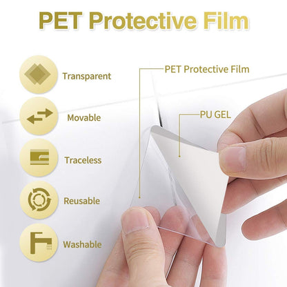 Double-Sided Waterproof Nano Adhesive Tape – No Trace, Multipurpose (0.6mm) - Pack of 5