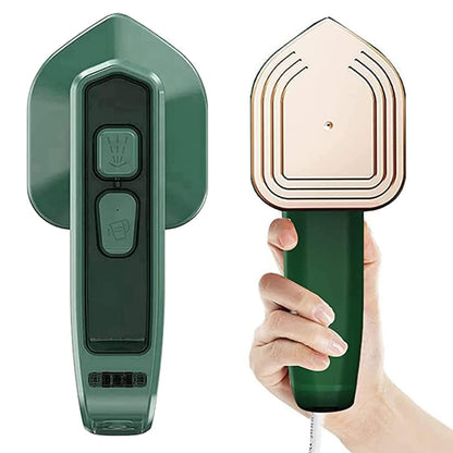 2-in-1 Mini Steam Iron & Garment Steamer – Portable & Travel-Friendly
