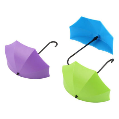 Multipurpose Umbrella Wall Hook for Keys, Hats & More