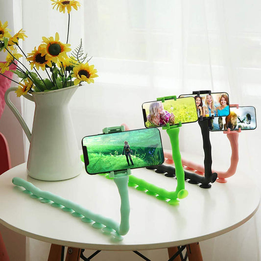Cute Worm Snake Flexible Phone Holder – Multi-Functional Mobile Stand