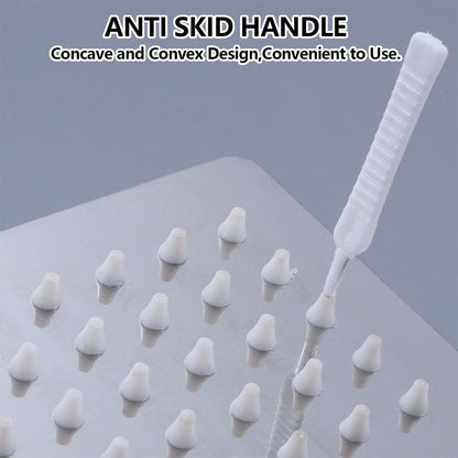 10-Piece Anti-Clog Shower Nozzle Cleaning Brush – Reusable & Multifunctional