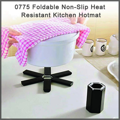 Foldable Non-Slip Heat-Resistant Hotmat – Multi-Purpose, Compact and Durable Kitchen Protector