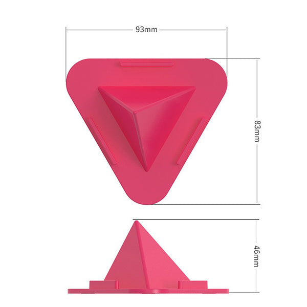 Pyramid Mobile Stand with Adjustable Angles for Hands-Free Viewing