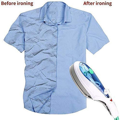 Portable Handheld Steam Iron for Clothes & Home Use
