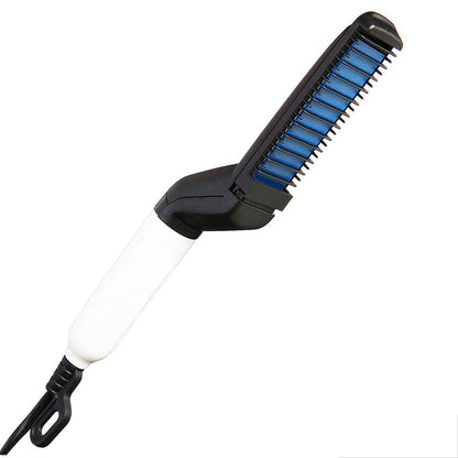 Men’s Beard and Hair Straightener Comb – Fast Heating, Safe, Multifunction Grooming Tool