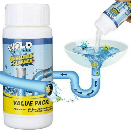 Powerful Sink & Drain Cleaner Powder – 110g Clog Remover